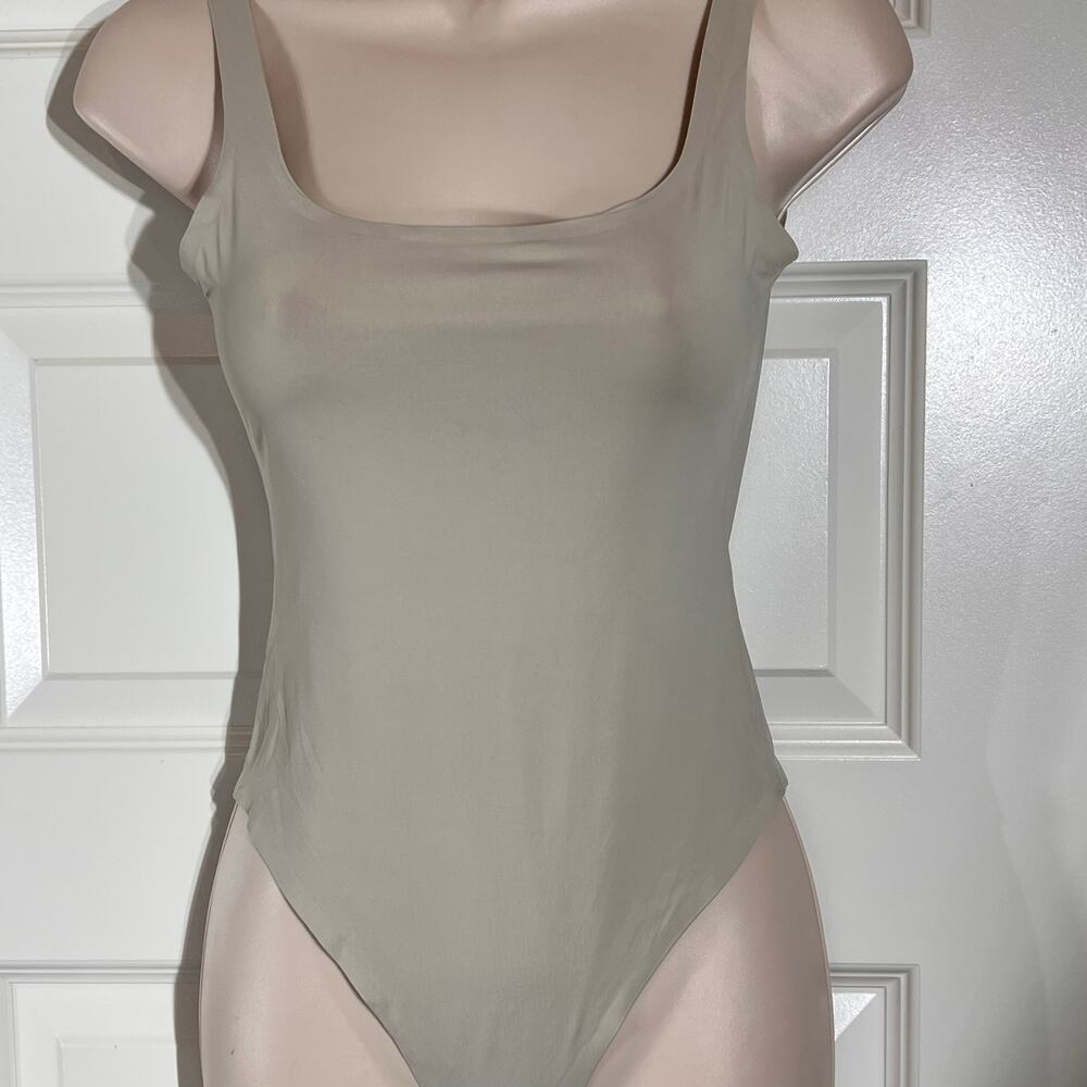 Almere Taupe Tank Body Suit, Women's Size S, NWOT
